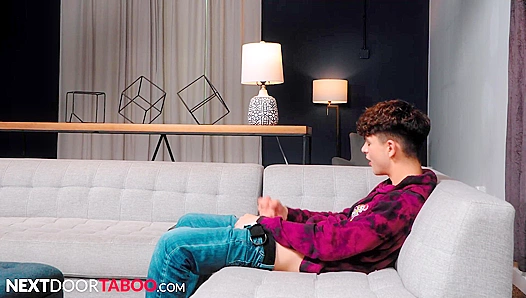 Naughty Twink Discovers Stepbros Secret Porn Star Life – Hot Neighbor Gay Fun