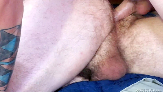 Dustin Steeles Massive Dick Dominates His Bucking Bottom – Hardcore Gay Anal