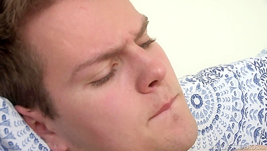 Young Stud Gags on StepDaddys Massive Dick — Cant Handle the Pleasure — XXXGayTeen 18+