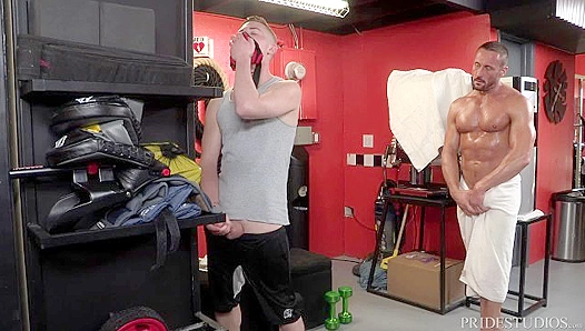 Hooked on StepDaddys Scent — Young Stud Devours Soaked Jock Thoroughly – 18+