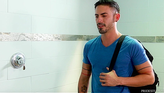 Triple Heat: Two Jocks Fuck Hard in Steaming Shower Session – 18+