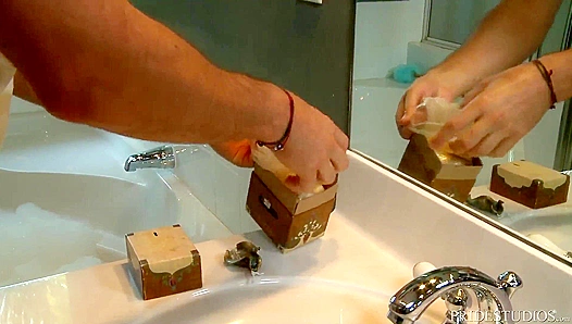 Big Cocks Blow Loads in Hot Steamy Bathroom Hookups – XXXGayTuber
