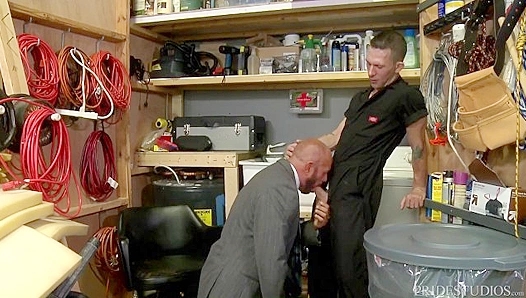 Steamy Hookup in the Janitors Closet – Older Guys Cant Resist the Heat – Hot for Men 30+
