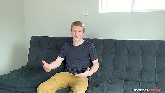 Curious Ginger Boy Opens Up for the Lens – NextDoor Casting 18+