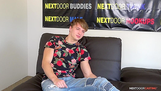 Ryans Steamy Solo Audition: Bareback Bliss from NextDoor Casting – 18+