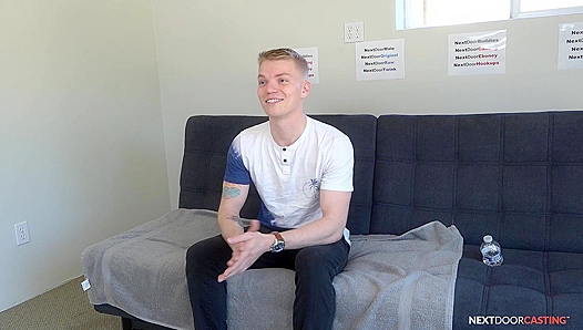 Hot Fit Twink Kyle Brants Sensual Gay Casting Session – NextDoorCasting