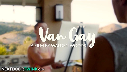 Twink Takes Pride Riding His Own Sculpted Work of Art — NextDoorTwinks