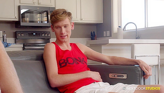 Post-Pride Thirst Trap: Neighboring Twinks Beg for Thick Cock – Steamy Gay Encounter 18+