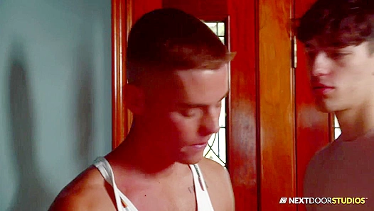 Rough Anal Ride: Teen Twink Takes It Deep from Horny Neighbor – NextDoorTwink 18+