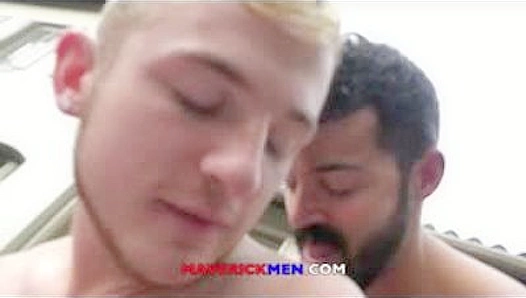 Massive Unprotected Load: Hot Stud Gets Pounded Hard Outdoors – MaverickMen 18+