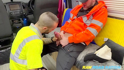 Huge Stud Drags Him Behind Truck Stop for Wild Bareback Ride – 18+