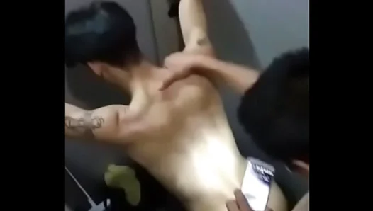 Curious Asian Boys Get Horny in Public Bathroom – Steamy Encounter – GayFun 18+
