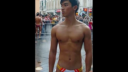 Hot Asian Gym Beast Dominates in Steamy Locker Room Action – XXX Adventures