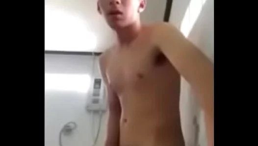 Hot Asian Twinks Heat Up the Sheets with Steamy Mutual Tease – 18+