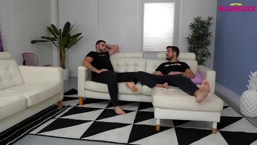 Hot Saturday Discovery: Curious Straight Boy Dives into Gay Pleasure – 18+