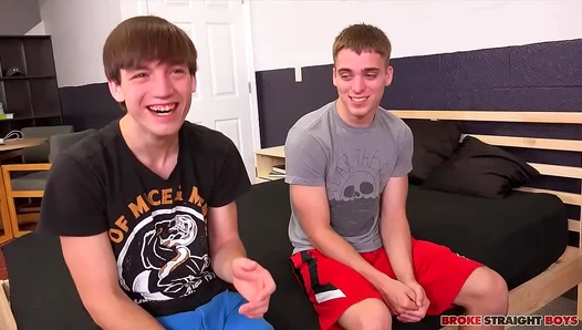 Brads First Blowjob by Hung Hustler XxX Gay Tube Adventure 18+