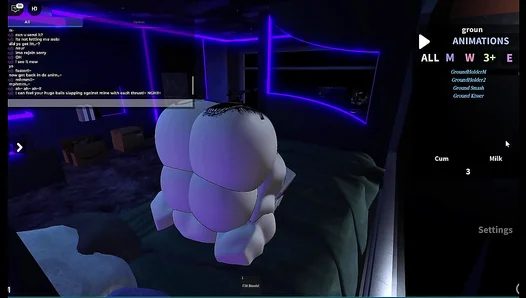 Plump Hyper-Femme Twink Teases Curvy Booty in Hot Roblox RP – 18+