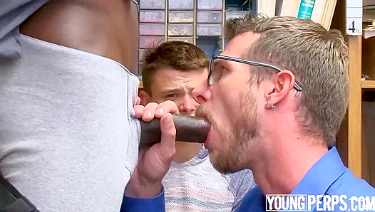 Interracial Heat: Drake Austin Double Team Alexs Tight Hole – YoungPerps
