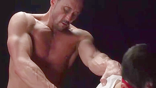 Starving for Cock: Dominant Stud Claims Younger Boy Deep—