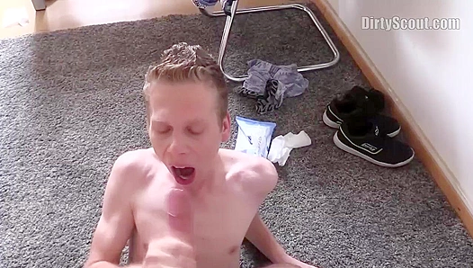 Blonde Twink Gets Rough POV Pounding – DirtyScout x18