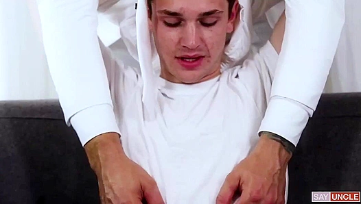 Beau Reed Groans Loud While Riding Jake Hills Thick Dick – Mormon Boys Fuck Hard