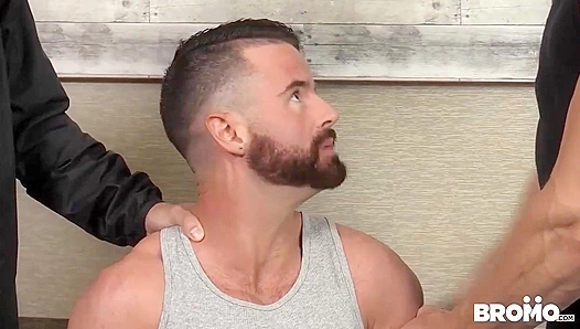 Ripped Wide: Brendan Takes On Two Throbbing Cocks – Wild Home invasion Sex – 18+