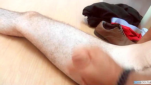 Hairy Stud Dominates While Ridden by Massive Cock – NaughtyScout Seduction