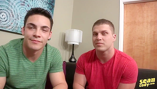 Hardcore Doggie Ride Ends With Massive Load – SeanCody 18+