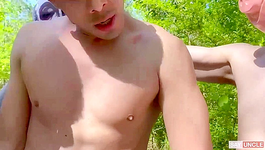 Latin Twinks Heat Up the Streets in Steamy Outdoor Orgy – Bold Gay Fun