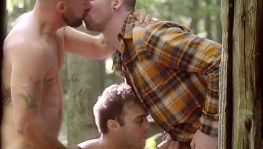 Wild Ride Trio: Gabriel Jeremys Hot Outdoor Escape – 18+