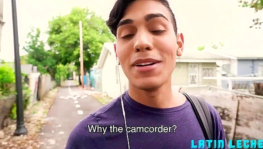 Latino Twink in Purple Rides Hard – Deep Anal POV Action – LatinLeche