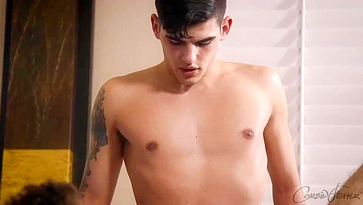 Jaden Clark Goes Wild — Pure Passion in Rough Bareback Action – CorbinFishers