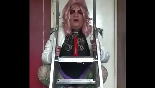 Cute Crossdresser Craves Dildo Depth — Ass-to-Mouth tease Turns Him Wild – SoHorny