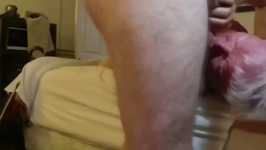 One-Legged Gramps Gets Hottest Stranger Blowbang – Unexpected Passion Strikes