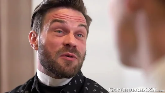 Priest Begs for StepDaddys Thick Cream – Sacred Sin Fulfillment – IntenseGay 18+