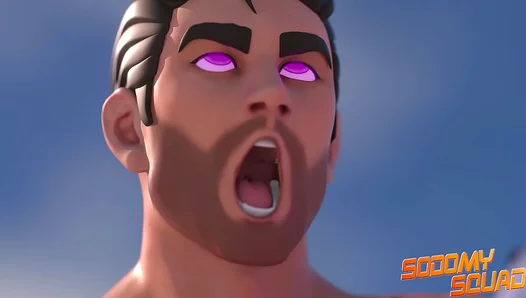 Epic 3D Clash: Deep Throats Hardcore Fucks – GayHeroes 18+