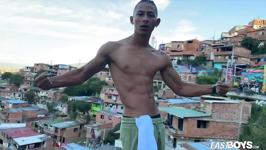 Marcus Brown Gets Sucked by Cute Latino Twink in Wild Medelln POV Fun – 18+