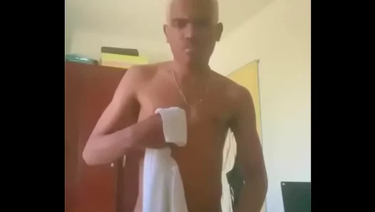 Hot After the Steam: Twink Cant Resist Jacking Off While Dripping Wet – 18+