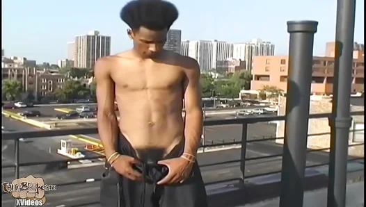 Fiery Thugboys Intense Solo Pump Leads to Massive Creampie Finish – 18+