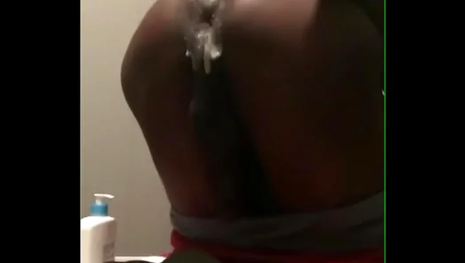 Massive Black Strapon Deep Anal Ride – Intense Penetration Action