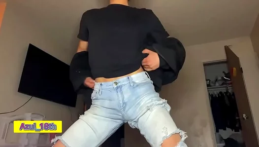 Craving More Than Snacks: Horny Guy Goes Wild Binging Grinding — IntenseGay 18+