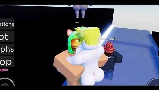 Furry Dom Flexes During Wild Roblox-Themed Gay Anal Rides – Steamy Fun