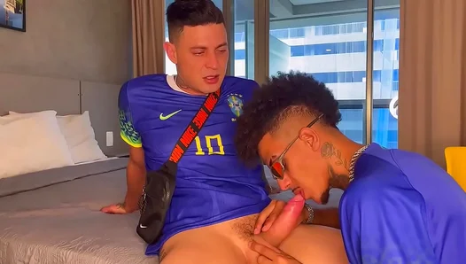Brazils Hot Victory Fumble: Joo Mate Ignite Wild Interracial Sex – 18+