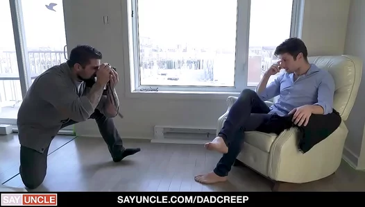Stepdad Seduces Stepson in Forbidden Anal Lust – GayXXX 18+
