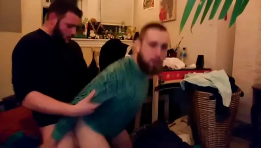 Bearded stud craves raw passion in wild amateur hookup – 18+