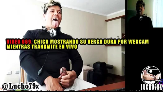 Lucho79x Jizzes Hard Live — See His Thick Load Spray Solo on Camera – 18+