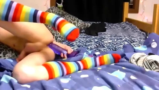 Twink Lights Up Camera With Steamy Live Strip – 18+