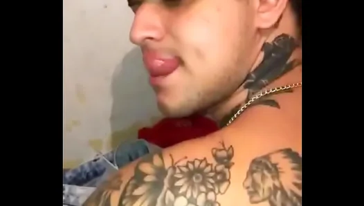 Hot Tattooed Latino Sucks Thick Tricks with Passion – Steamy Gay Fun 18+