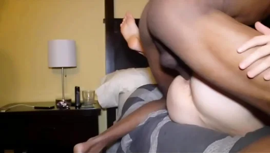 Double Penetration Thrills: Black Stud Claims Him Fully – 18+