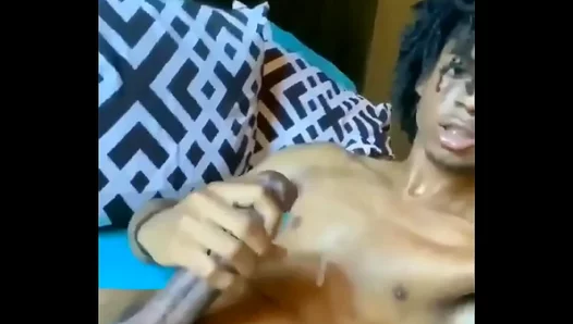 Young Black studs explore pleasure in bold public solo sessions — steamy uncut moments